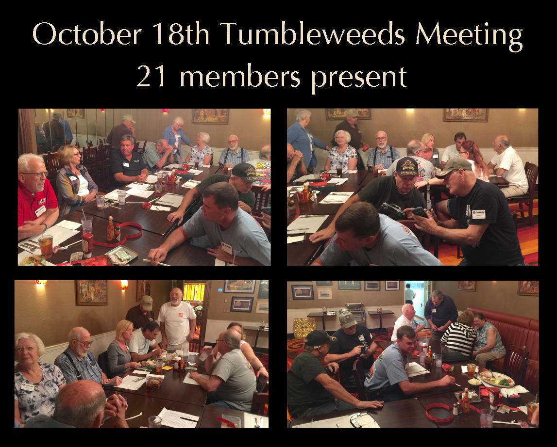 October 18th 2017 meeting